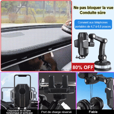 support de téléphone pour voiture