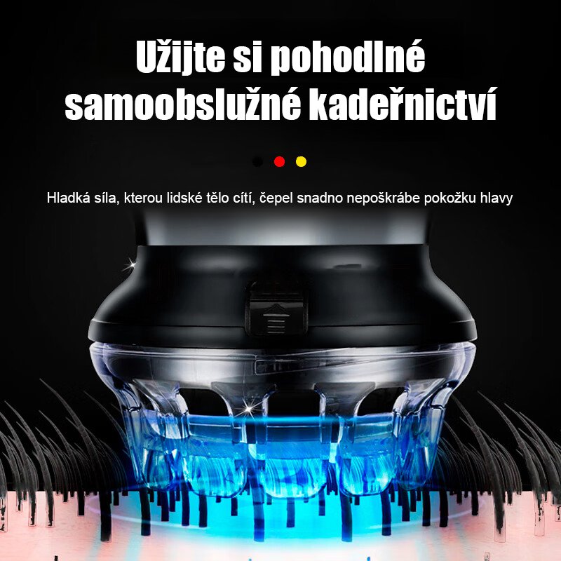 Plně automatický stroj na stříhání vlasů ve tvaru talíře