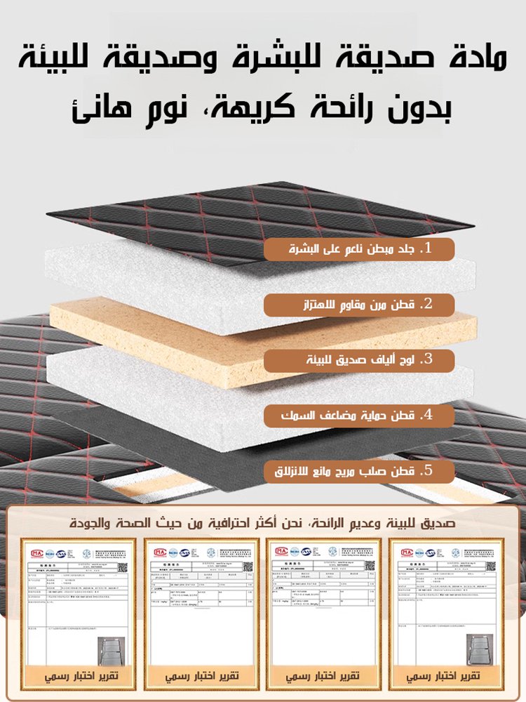 المرتبة القابلة للطي المناسبة للسفر الأكثر شهرة في ألمانيا