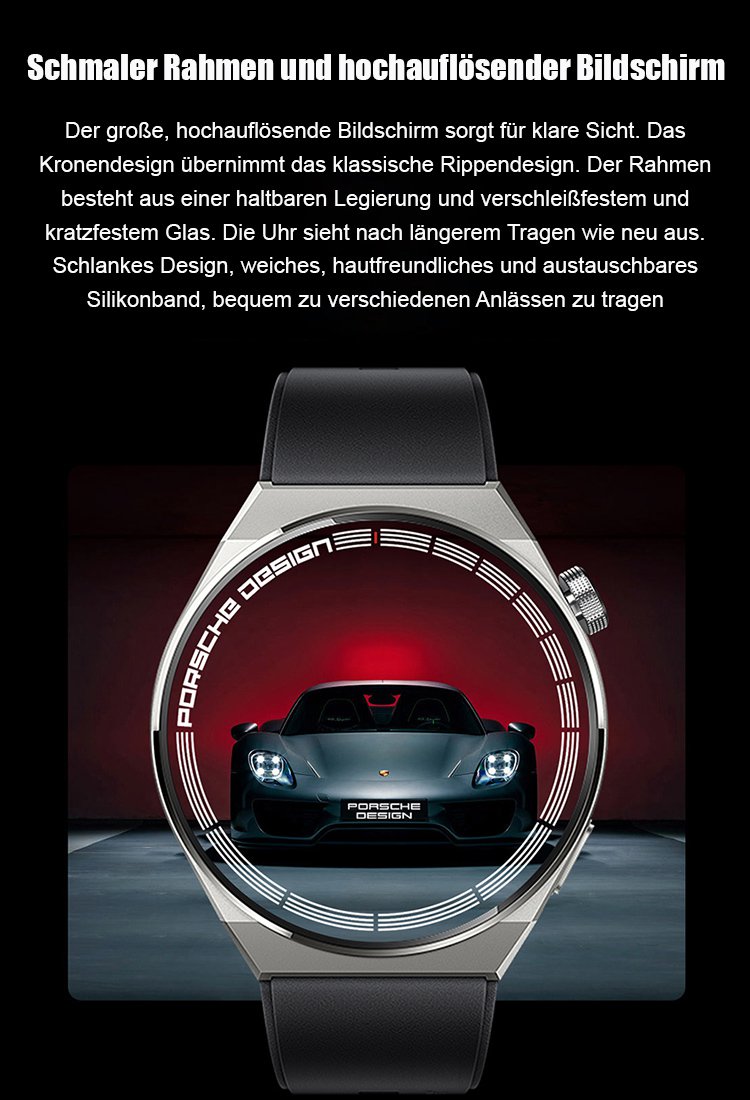 GT8 Porsche Sport-Smartwatch