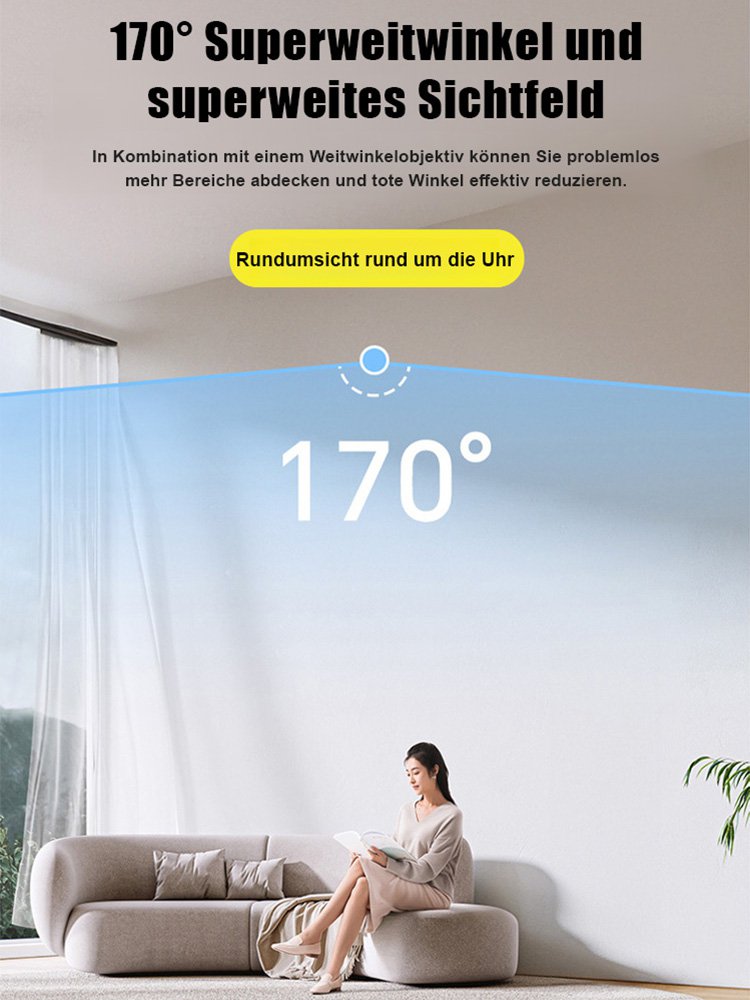 Ultra-infrarot-Nachtsicht-HD-Überwachungskamera