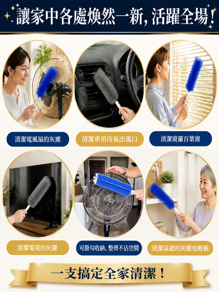 HFH-多功能縫隙出風口清潔刷