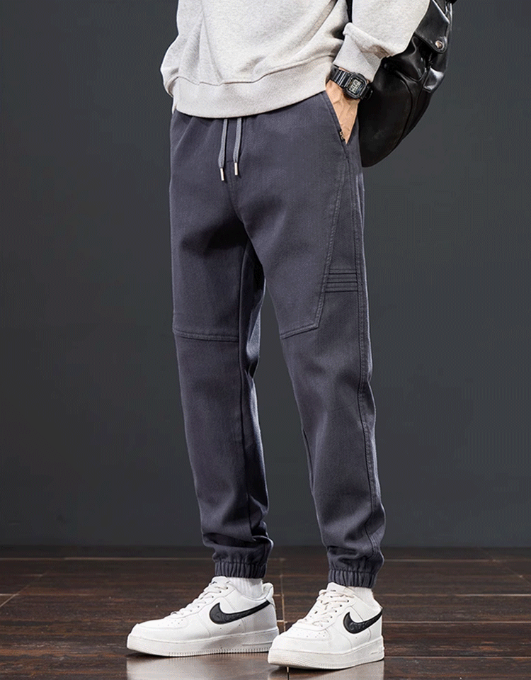 [기모형&일반형] 남성용 기모 캐주얼 바지