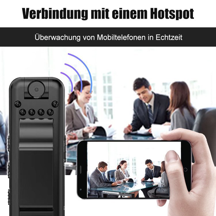 Tragbarer Audio- und Videorekorder