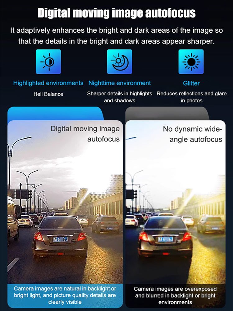 Hidden WiFi Dash Cam