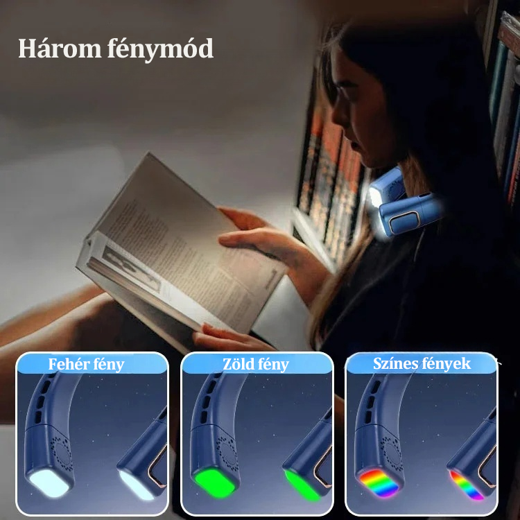 Ice Porcelain Body Cooling  Hordozható nyakventilátor