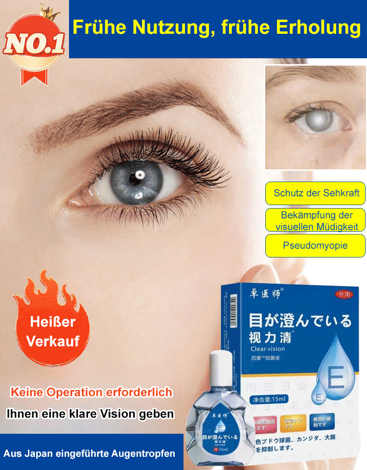 Sofortige Augenkorrektur für klare Sicht