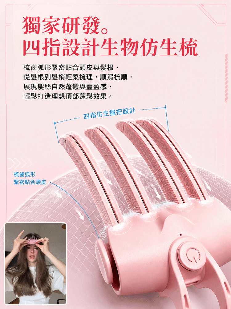 HFH-表參道星鑽 3D高顱頂蓬鬆電熱梳