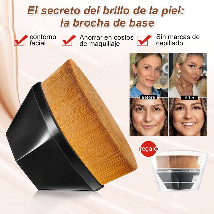 Brocha de Maquillaje Mágica de Pétalos
