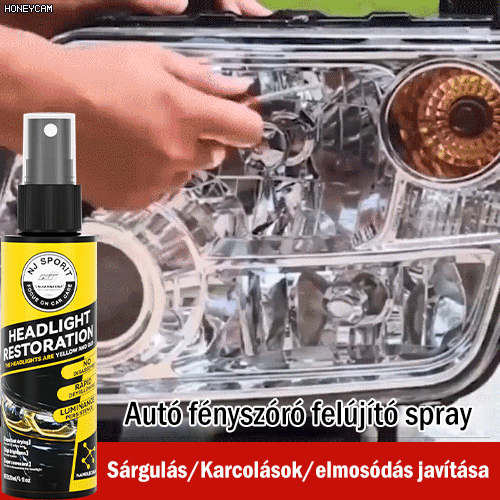 Autó lámpa felújító szer