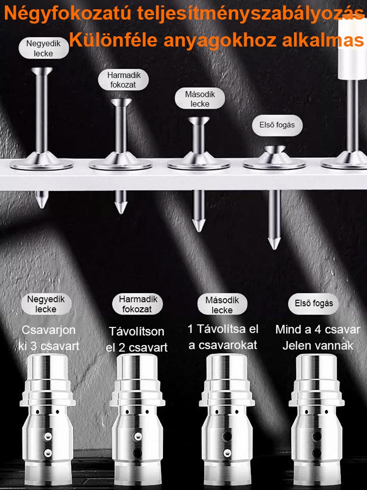 Kézi hangtompítós szögbelövő pisztoly