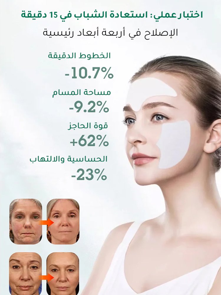 [رقعة تجديد] رقعة قناع الجبين كونو الببتيد المجفف بالتجميد