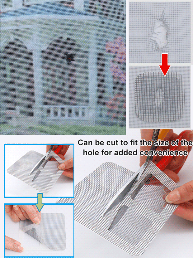 Disposable self-adhesive floor drain stickers