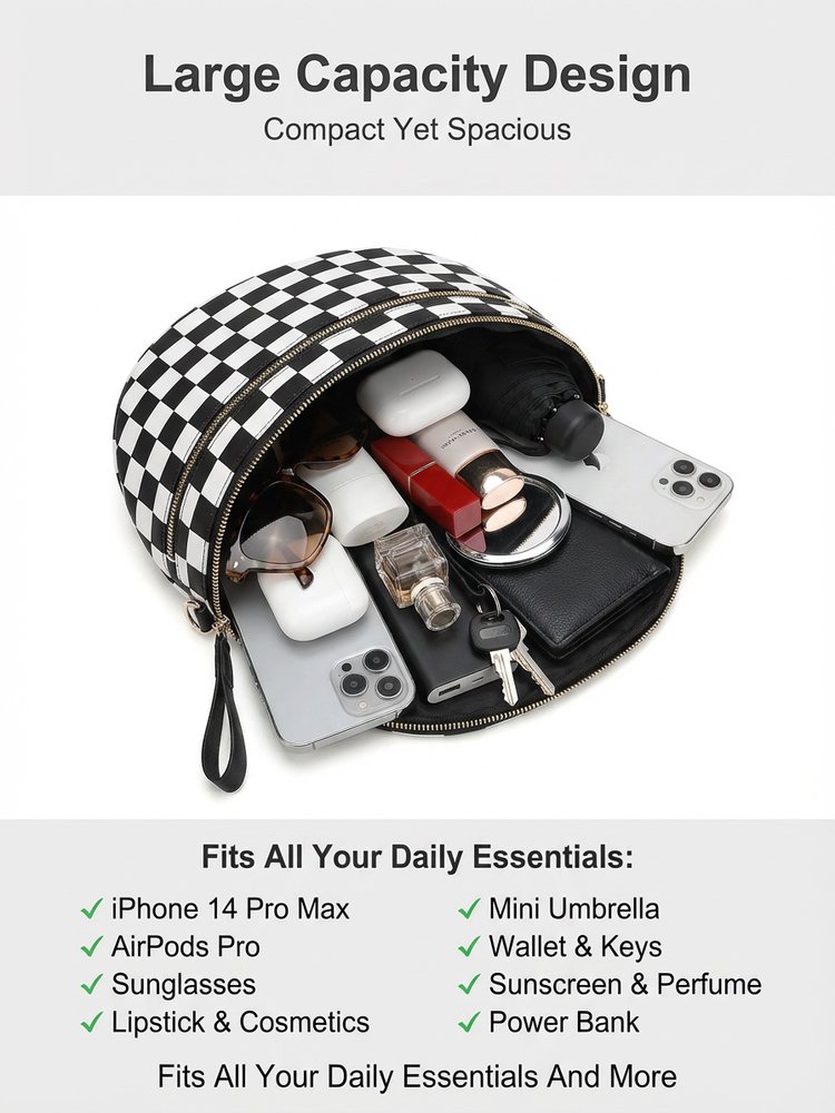 Fashion Versatile Large Capacity Shell Bag