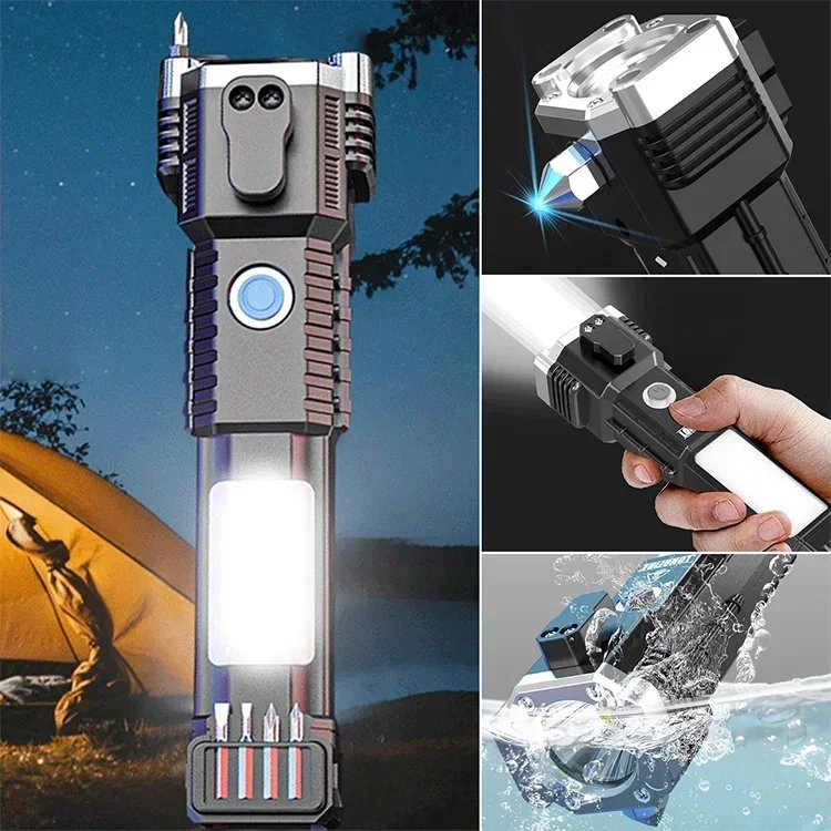 Lanterna multifuncțională COB