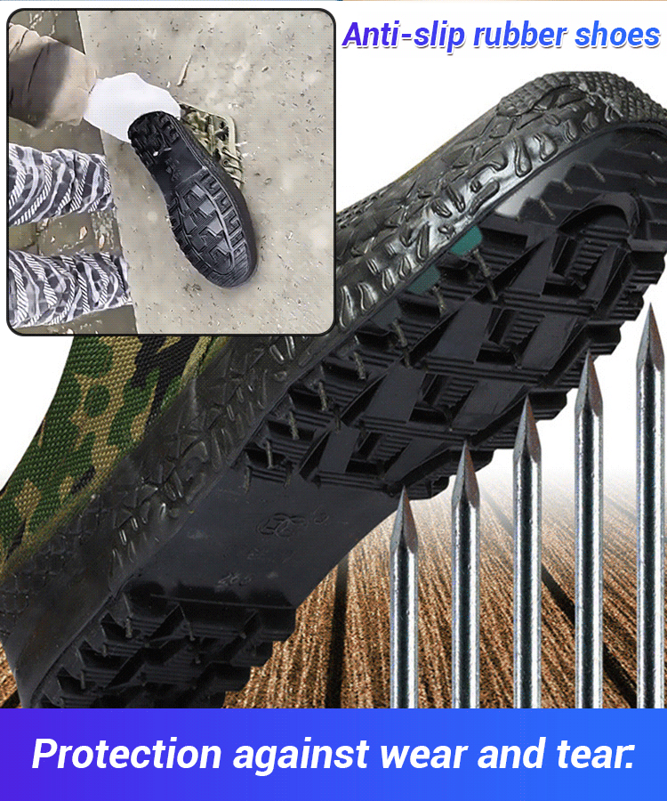 Breathable and Odor-Resistant Canvas Work Shoes