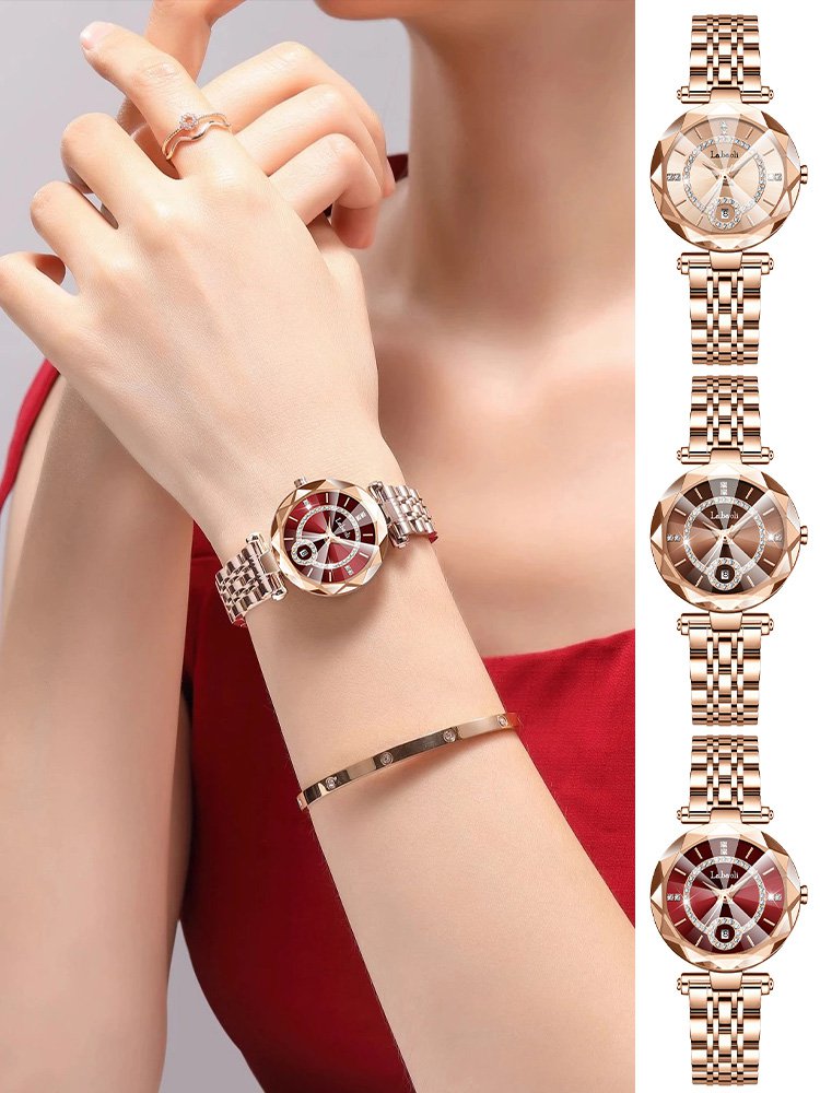 Star Diamond Face Damenuhr