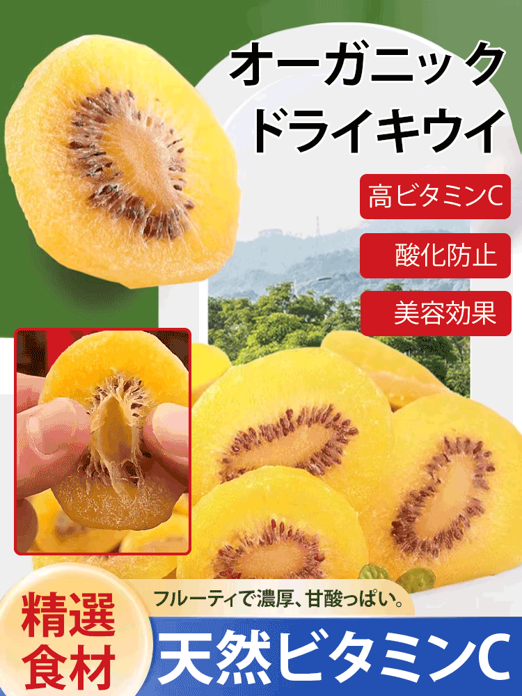 ドライキウイフルーツ