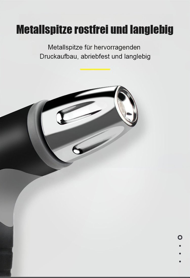 Effektive Autoreinigung mit Hochdruck Wasserpistole