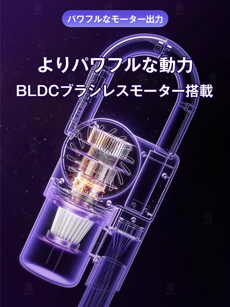 モップ掛け＆ゴミ吸引の2役in1掃除機