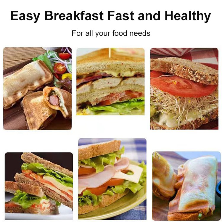 Non-stick coating sandwich grill pan