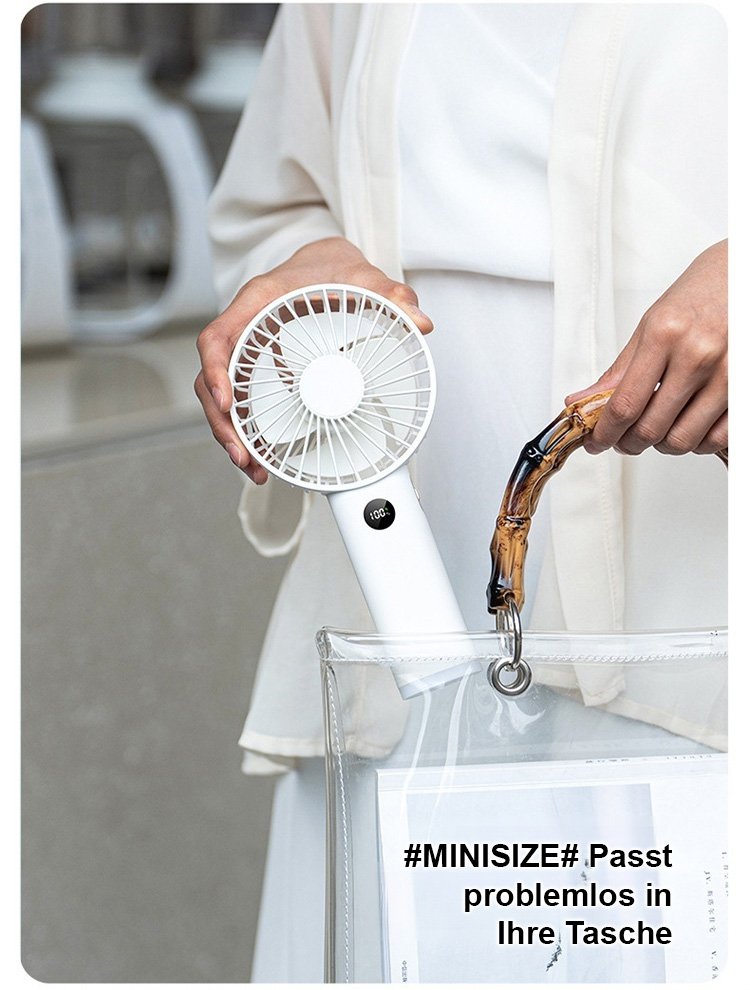 Turbo Roll Ventilator – Perfekt für Reisen und Büro