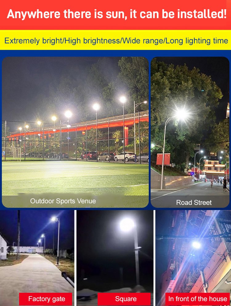  Solar-powered street light