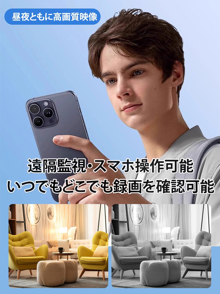 ミニサイズ高精細カメラ