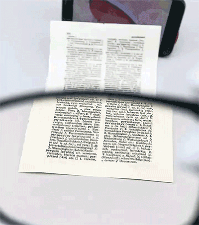 老眼鏡のサイズとフィット感説明画像