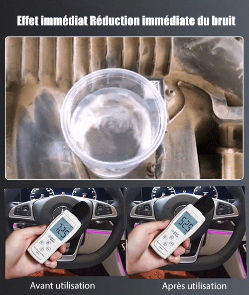 Agent protecteur anti-usure du moteur à haut rendement