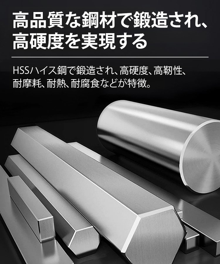 「電動ドリル用」ハイス鋼丸鋸刃
