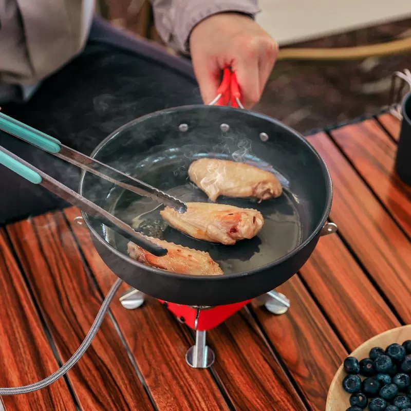 アウトドアミニ折りたたみガスバーナーコンロ