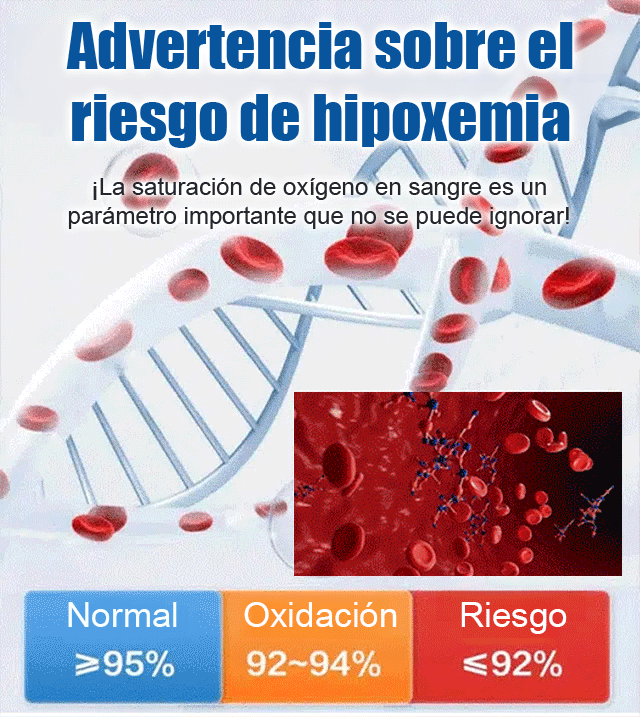 Oxímetro de pulso médico