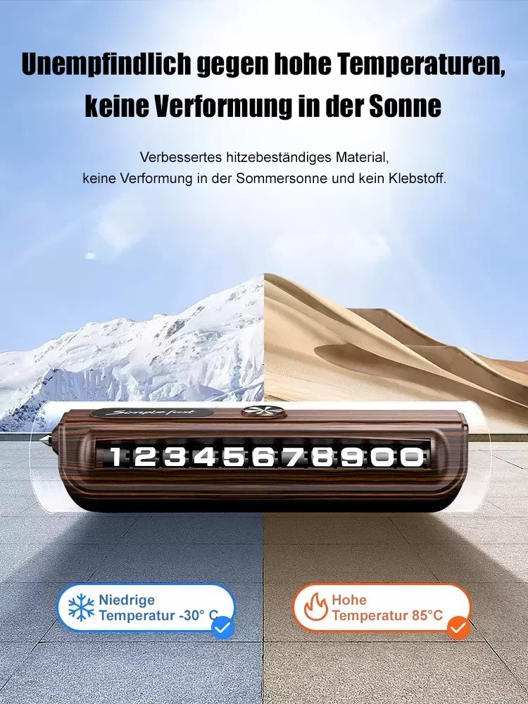 Parknummern Rollensicherheits Hammer ein Muss für das Auto