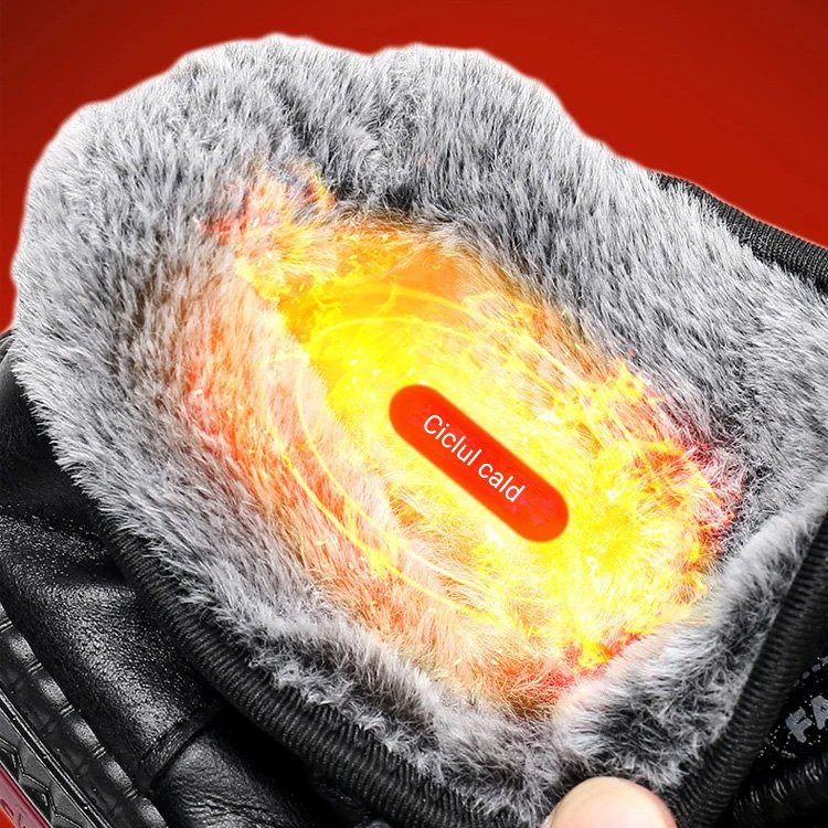 ghete scurte cu blană