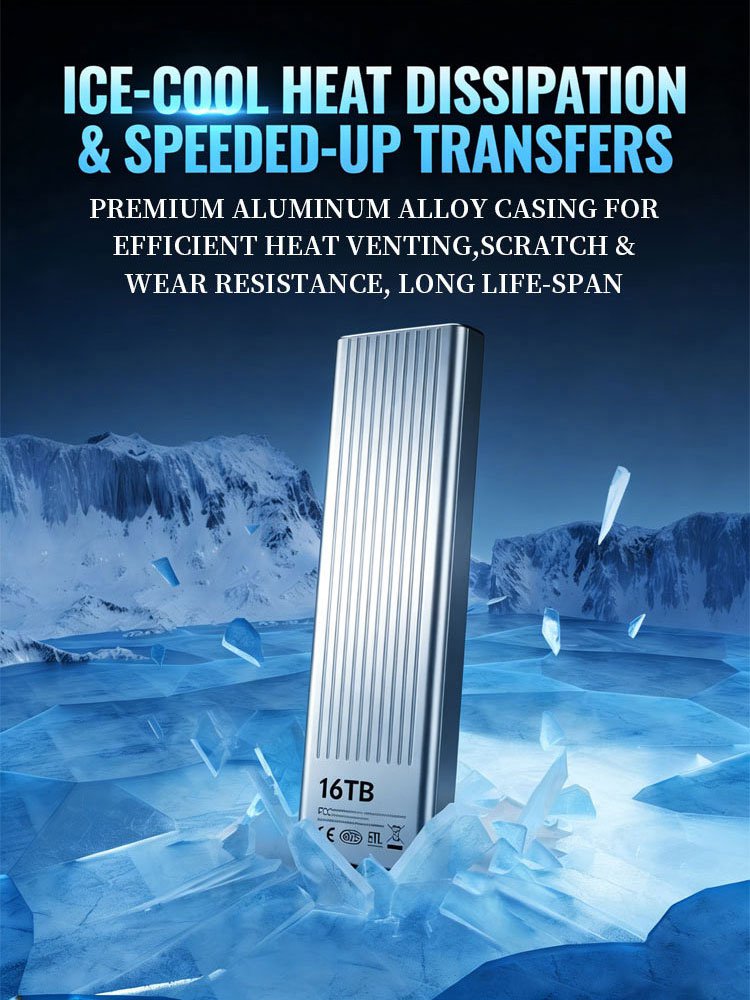 Portable High-Speed SSD Solid-State Drive