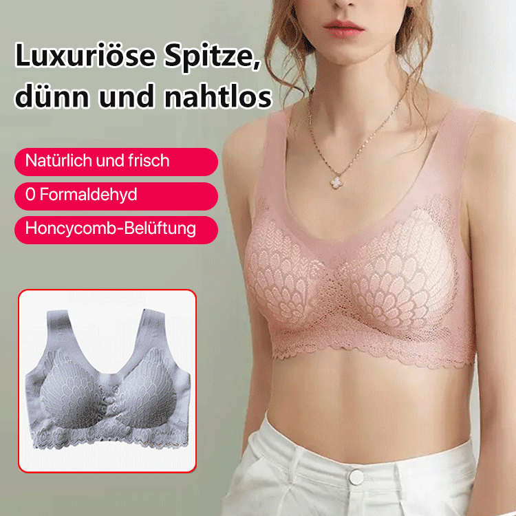Nahtlose Latex-Unterwäsche mit Spitze