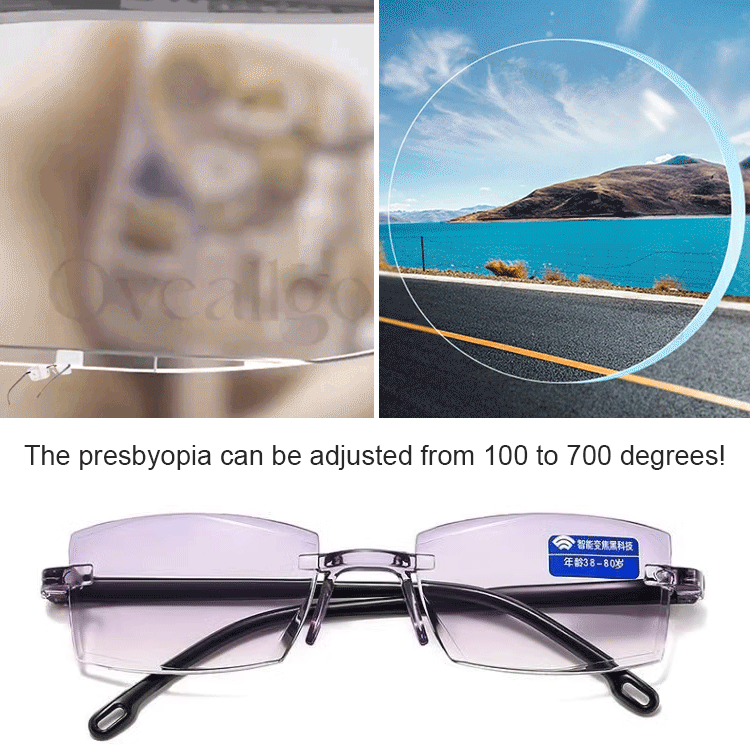 Black technology radiation proof reading glasses
