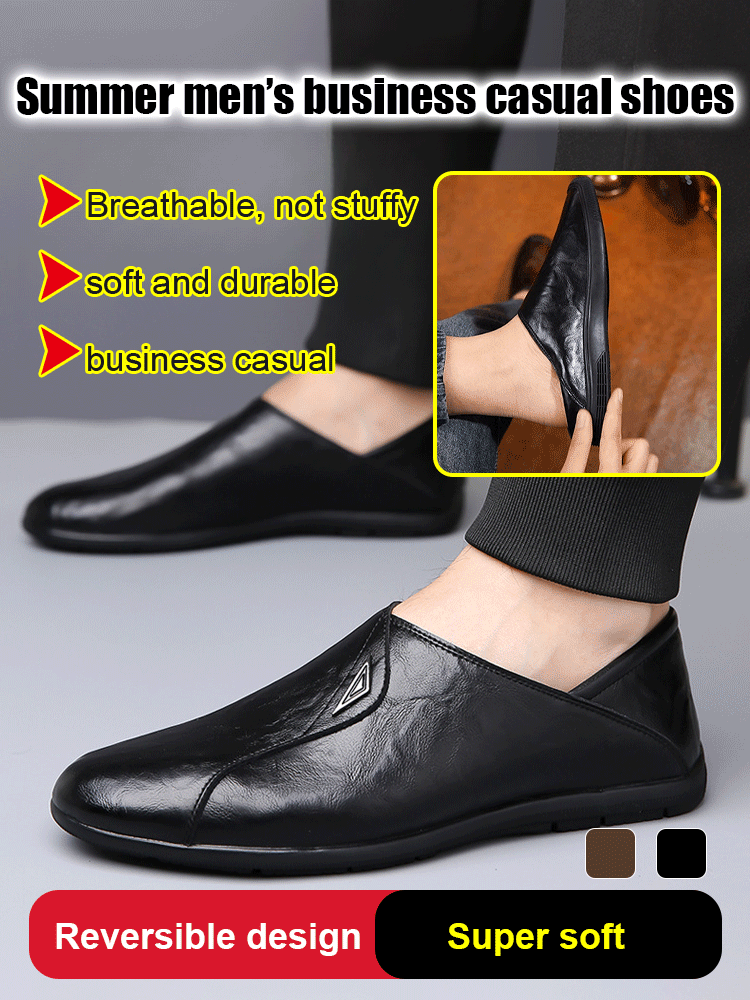 [Two-way wear] Summer men's business casual shoes