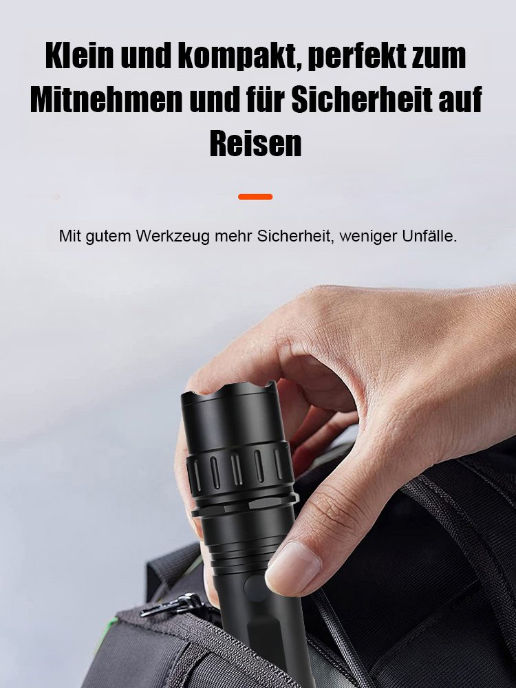 【2-in-1】Arc Selbstverteidigungs-Taschenlampe