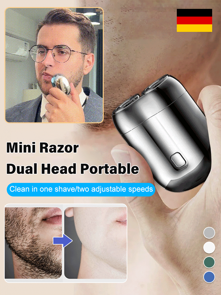 New Model Mini Dual-Head Electric Shaver