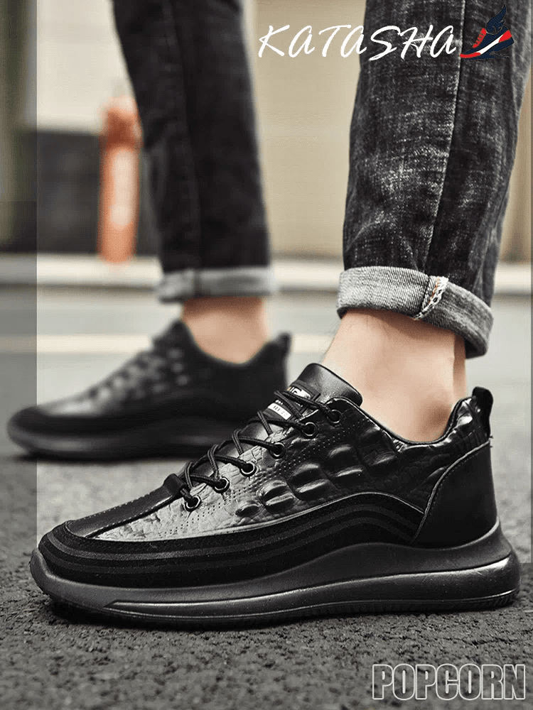 Zapatos de hombre con estampado de cocodrilo a la moda