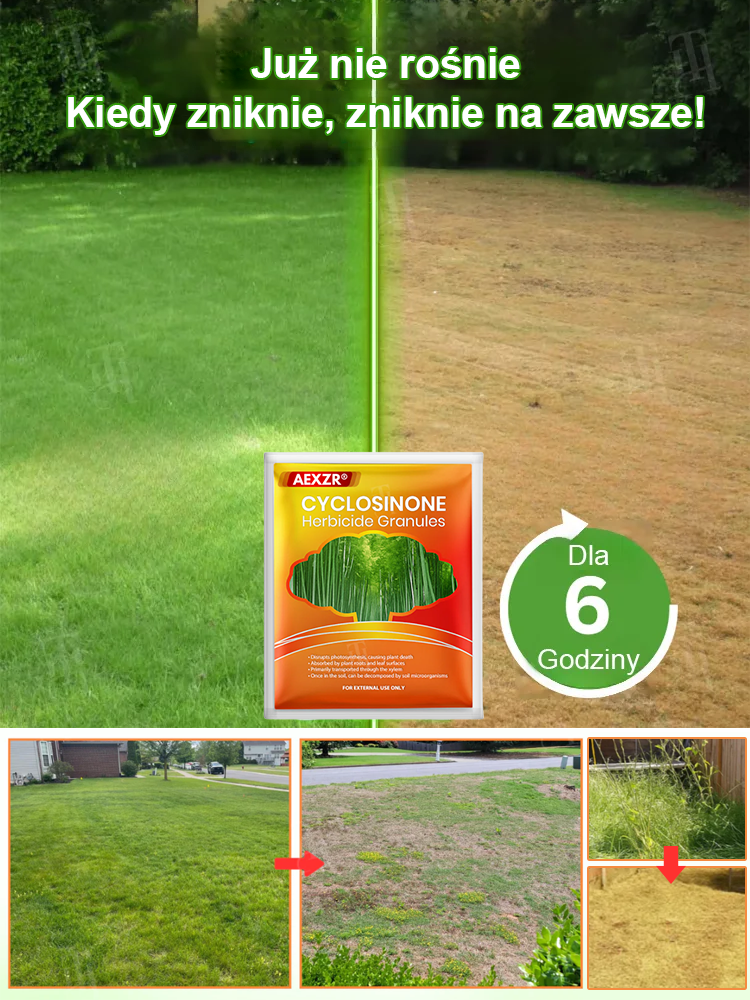 Granulat herbicydu cyklozynonowego AEXZR®