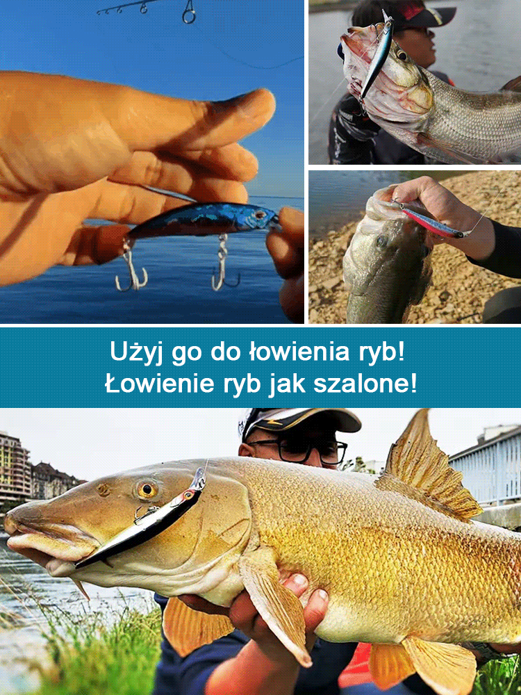[Ogólne] Road Runner zawiesza przynętę Hot Stamped Laser Bionic Bait
