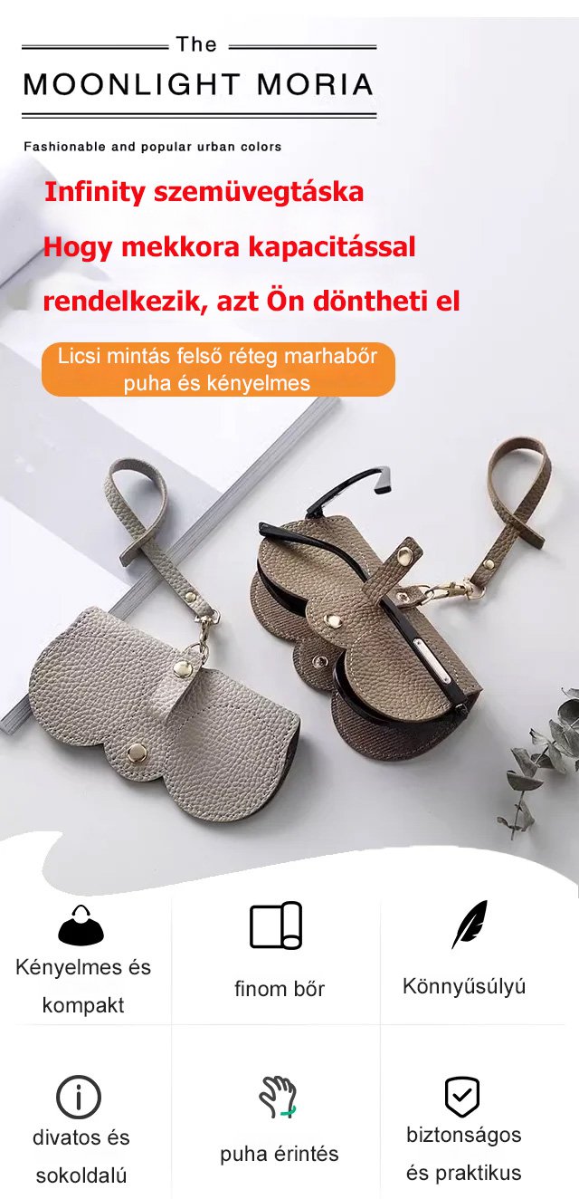 Szemüveg védőtok cipzárral