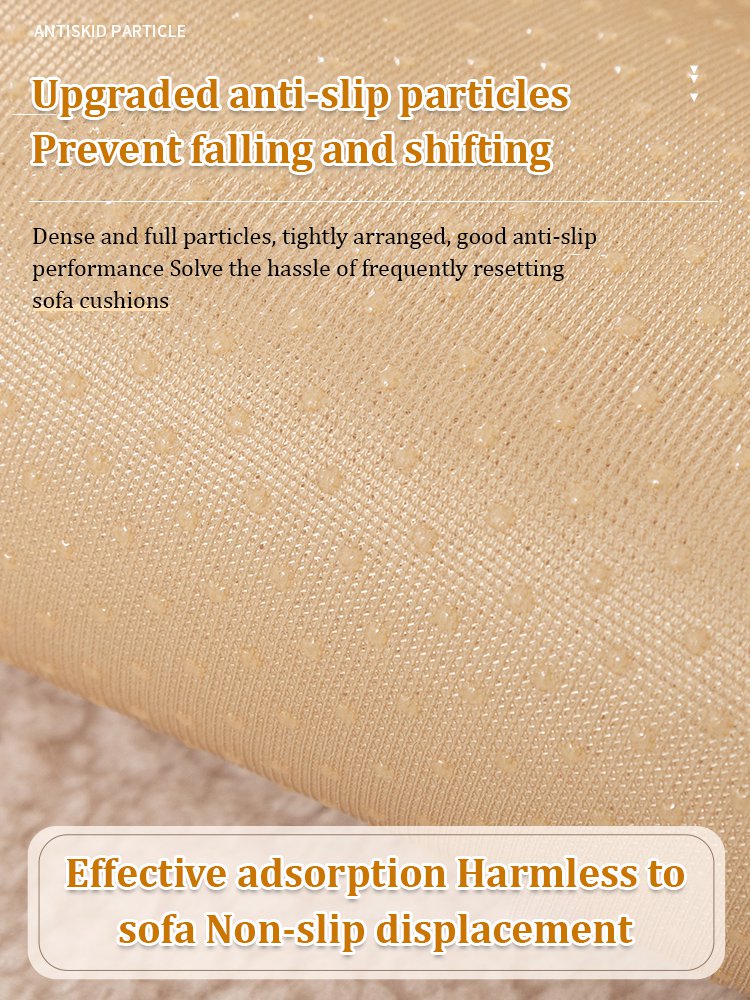 Thickened lamb's wool non-slip warm sofa cushion