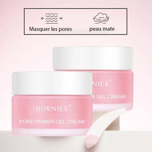 Gel-crème définissant les pores