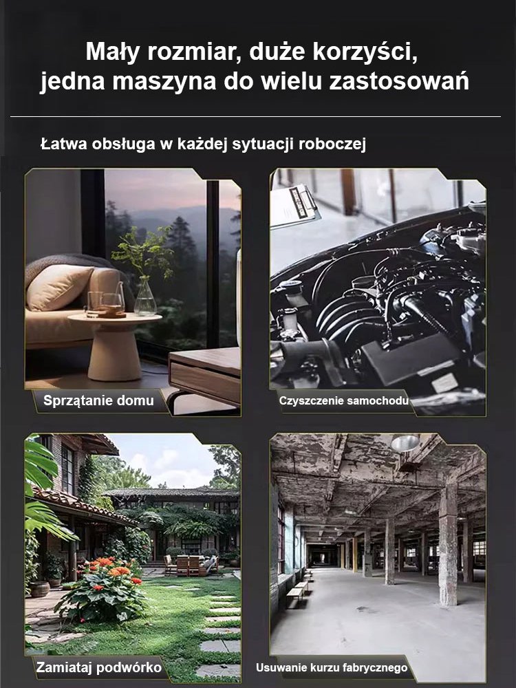 【Przemysłowy】supermocna bezprzewodowa dmuchawa dużej mocy