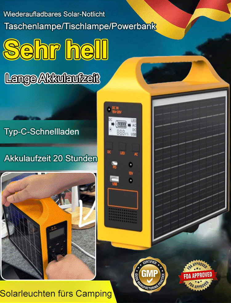 Solar-Notbeleuchtungslampe