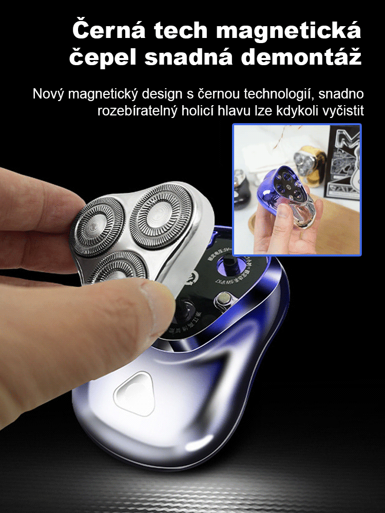 Chytrý holicí strojekChytrý holicí strojek